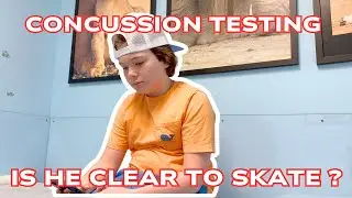 CONCUSSION TESTING (Can't Skate) | Family 5 Vlogs