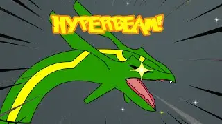 Rayquaza's Final Hyperbeam (DBZ Pokemon Parody)