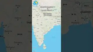Mumbai Maharashtra To Agartala Tripura #Flight #Travel #Route #Youtube #Shorts#