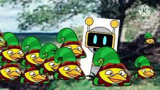 Baby Tv Fun Bot Falling Tree Hitting Ident 