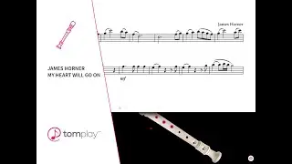 My Heart Will Go On - Recorder Sheet Music 🎶