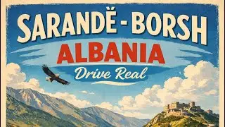 Albanian Riviera Road Trip | Sarandë to Borsh (Full Journey) 🇦🇱🚘