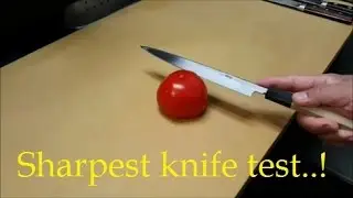 Sharpest Knife Test by Hiroyuki Terada