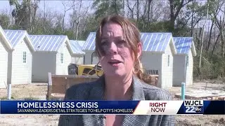 Savannah dealing with homeless crisis