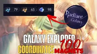 Love and Deepspace - Galaxy Explorer Coordinates - 100 Radiant Magnets - Radiant Galaxy