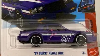 HOT WHEELS TREASURE HUNT 87 BUICK REGAL GNX 1/10 NIGHTSPEED VON 2026  