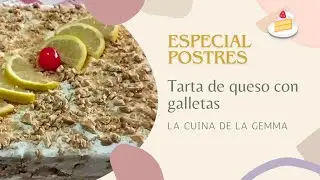 Tarta de queso con galletas y limón...espectacular!!!#cocina#recetas#comida#food#vegan#parati#dieta#