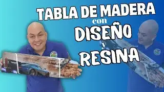 TABLA CON IM&Aacute;GEN Y RESINA EPOXI UN PROYECTO ESPECIAL/ Paso a paso aplicaci&oacute;n de imagen