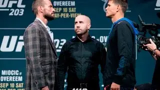 UFC 203: CM Punk vs. Mickey Gall Staredown
