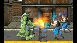 Incredible Big Man Monster Hero Street Revenge | Monster Hero Vs Super Villains - Android GamePlay