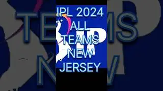 IPL 2024 All Teams New Jersey #ipl2024 #shorts