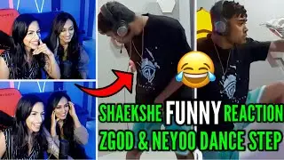 Sharkshe Funny 😂 React On | Zgod And Neyoo Funny 😂 Dance Step | Zgod Real Michael Jackson Dance 😂