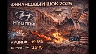 Hyundai против Тарифов Трампа: Прибыль Рухнула на 40%, но Роботы Спасают Акции? Разбор Отчета 2025