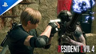 Resident Evil 4 Remake - {JOHN WICK STYLE  #3} - NO DAMAGE - Aggressive Gameplay PS5 - 4K-HDR