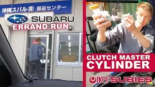 Errand run to Subaru Okinawa / Replacing clutch master cylinder on the Forester STI