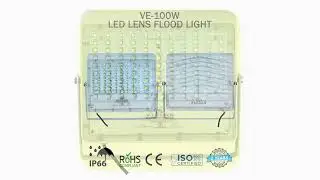 VE 100W LED LENS FLOOD LIGHT
