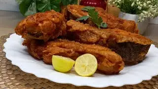 Best Fish 🐠 fry recipe | fried fish with crispy coating