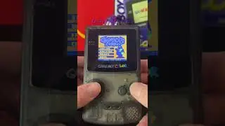 Grimace&rsquo;s Birthday on Gameboy Color! #grimace #grimaceshake #mcdonalds #gameboycolor #nintendo