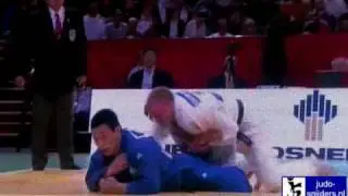 Judo 2010 Grand Slam Paris: Ki-Chun Wang (KOR) - David Papaux (SUI) [-73kg]