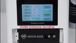 TBK208M bubble removing & laminating machine