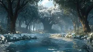 THE FAIRY RIVER | Magical Fantasy Spring Ambience with Birds & Water, Nature Sounds