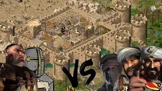Stronghold Crusader Trail Walkthrough Mission 14.Land of the Arab-Speedrun