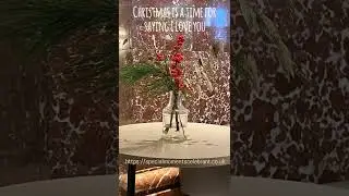 Christmas is a time for saying I love you