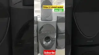 philips 5.1 Channel speaker #shorts #youtubeshorts  #shortsvideo