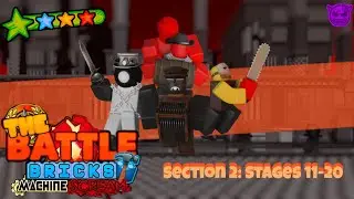The Battle Bricks Machine Scream - Section 2 Gachaless (Stages 11-20) [Post Crimson Skies]