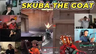 Valorant Streamers Reacts To NRG Skuba Insane 4K Clutch Against G2 In VCT