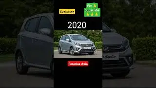 Evolution of Perodua Axia // Plz subscribe 🙏 #evolution #axia #perodua @jammumotohub7146