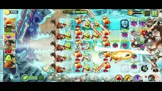 Plants vs Zombies 2 (445) Icebound Battleground Level 64-66