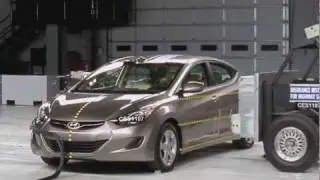 CRASH TEST 2011 Hyundai Elantra VS. 2001 and 2005 Elantra