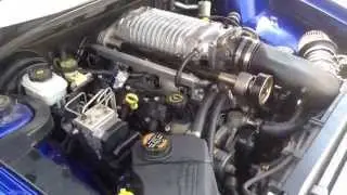 VZ ls1 with oztrack HPA cam and 112 Supercharger