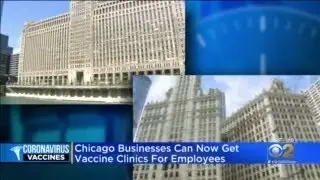 The COVID Vaccine Come To Downtown Chicago