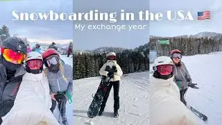 VLOG Z NART| snowboard w USA, exchange year