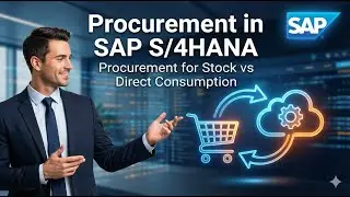 Procurement for Stock vs Direct Consumption | SAP MM | Explained Simply