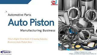 Automotive Parts Auto Piston Manufacturing Business