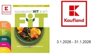 Kaufland let&aacute;k - NOVOROČN&Yacute; HIT JE BYŤ - 3.1.2026 - 32.1.2026
