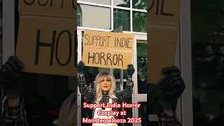 Support Indie Horror Cosplay at Monsterpalooza 2025 #monsterpalooza #2025 #support #indiehorror