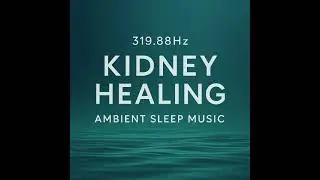Kidney Healing | 319.88Hz Ambient Sleep Music for Energetic Detox