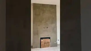 Plastering an interior fireplace #interior #fyp #plaster #fireplace #fypシ #construction