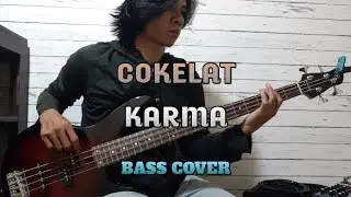 Bass COVER || KARMA - COKELAT