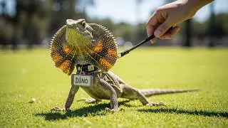 I Bought a Real &ldquo;Dinosaur&rdquo; for $800 (Frilled Dragon Experiment)