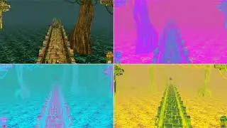 Cool Reverse And Learn Colors Gameplay HD - Temple Run Episode 1