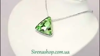 Sirenashop.com.ua: Бижутерия (Кулон Дебора) с кристаллами Swarovski