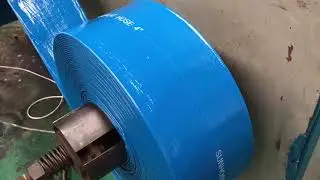 PVC layflat hose with standard duty and heavy duty from Sunhose