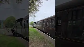 GWR 7828 Odney Manor Departing Dunster Station | West Somerset Railway | 15th Oct 2025