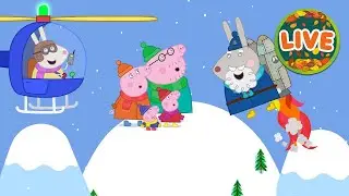 ❄️ Peppa Pig&rsquo;s BIG Christmas Adventures LIVE! 🎁🎄| English Full Episodes | Holiday & Travel Days Out