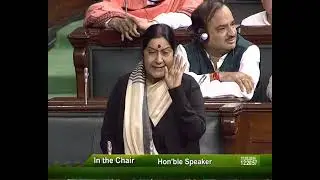 Smt. Sushma Swaraj on 17.02.2014 - Discussion on Interim  Railways Budget